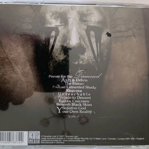Paradise Lost In Requiem CD used, metal