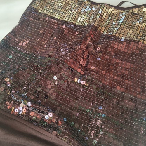 Vintage brown camisole top new, y2k style