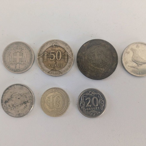 Coins like new, lot from various countries