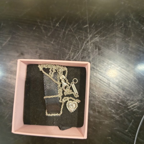 Pandora silver heart necklace 925 ALE like new