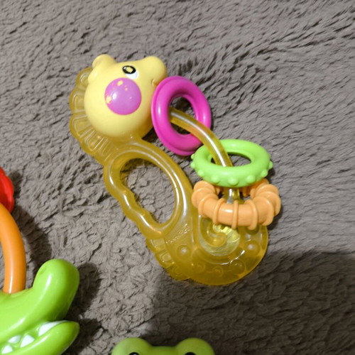 Fisher-Price stroller rattles and toys set like new