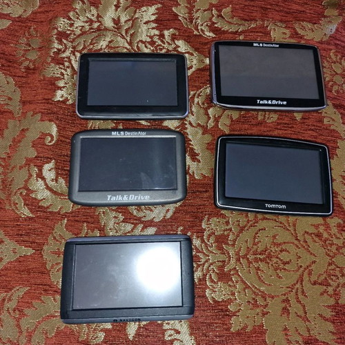 Gps navigators used, pack of 5 units