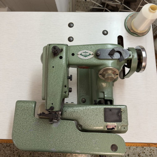 U.S. Blind Stitch Machine with industrial table and motor