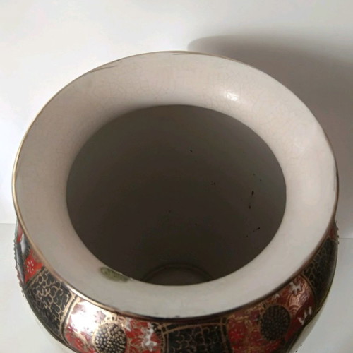Chinese vase large used, height 32 cm