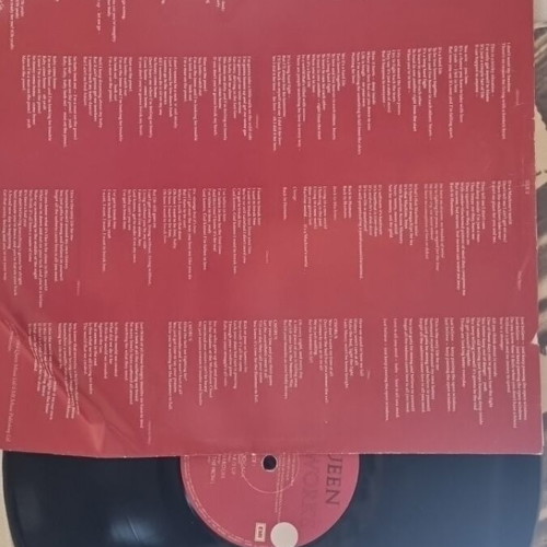 Queen The Works vinyl used