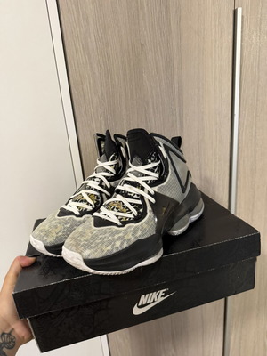 Lebron James leopard shoes used, size 39