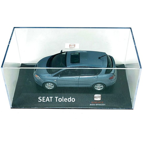 Seat Toledo 2006 Metallic GreyBlue 1:43 Diecast Model New