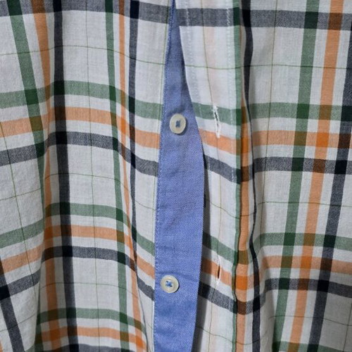 Poli Gianni multicolor linen shirt new size M