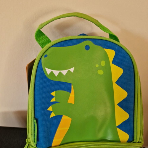 Stephen Joseph Dino insulated lunch bag, new with tag