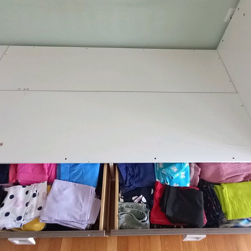 Children's bed used 1.90×0.84 with 3 drawers and storage space