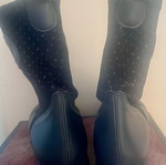 Cuplé sock boots with glitter size 40, new