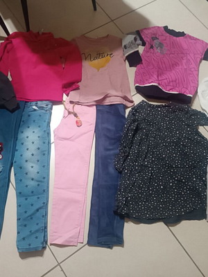 Clothes for girl 6-7 years used, excellent condition