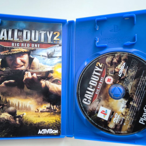 Call of Duty 2 Big Red One PS2 game used