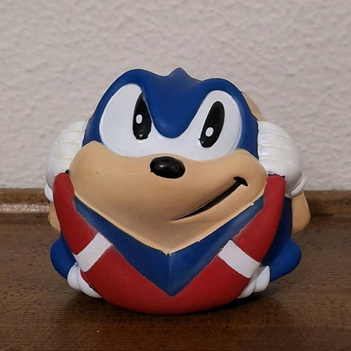 Vintage Sonic the Hedgehog game ball SEGA 1993 used