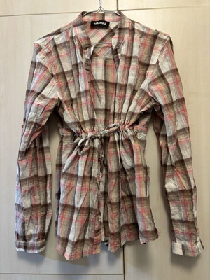 Checked shirt used, size M, multicolor