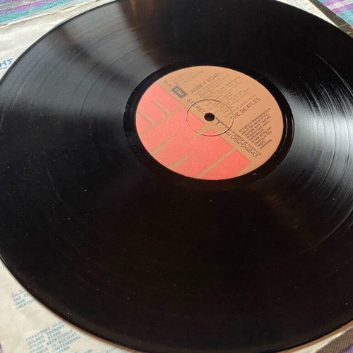 The Beatles Abbey Road LP μεταχειρισμένο, ελληνική κόπια 1975