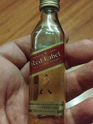 Johnnie Walker Red Label whisky miniature new