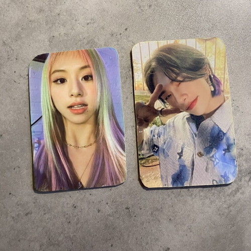 Kpop photocards like new, printed set