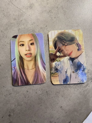 Kpop photocards like new, printed set
