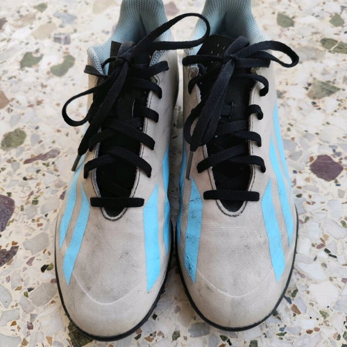 Adidas Performance X Crazyfast Messi.4 TF football shoes like new, silver, size 40.5