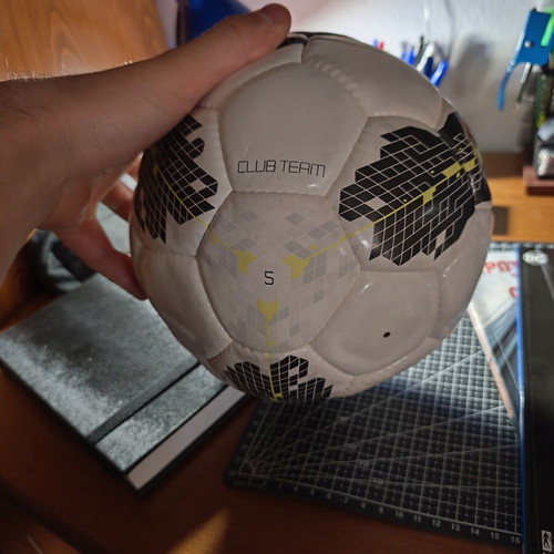 Nike soccer ball leather, barely used