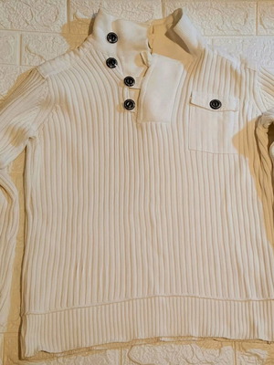Cotton shirt Crosshatch size M like new, white
