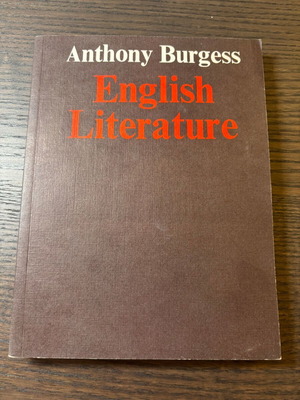 English Literature by Anthony Burgess καινούργιο βιβλίο