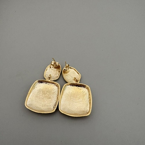 Ro-Ro Accessories earrings new, green and gold
