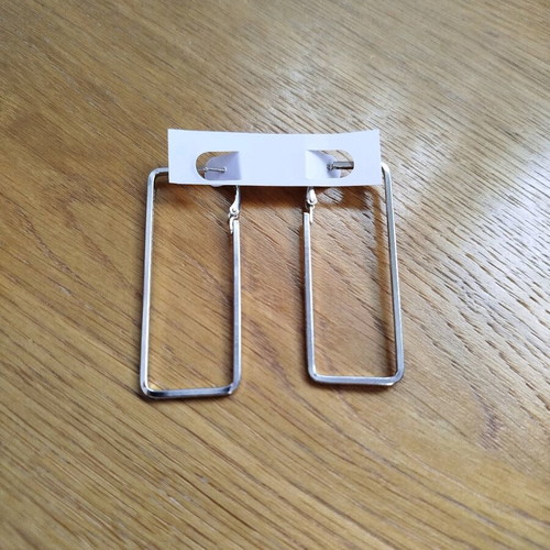 Square earrings new
