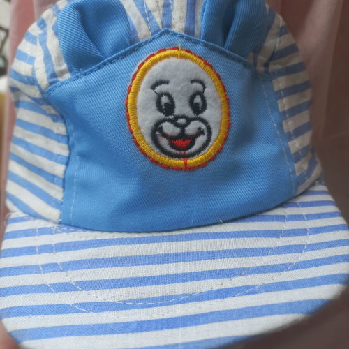 Baby hats set of 2 cotton Navy 0-6 months new