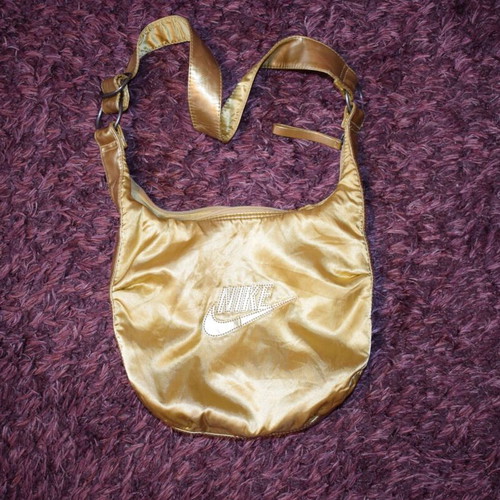 Nike Gold Bag used handbag