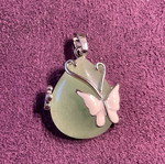 Aventurine authentic stone pendant