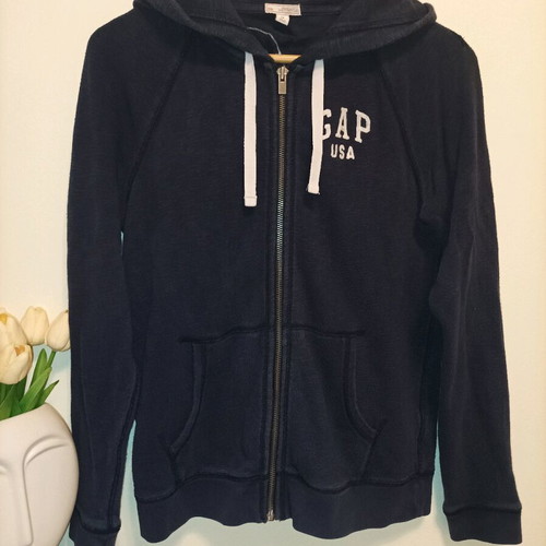 GAP hoodie used, blue, size S