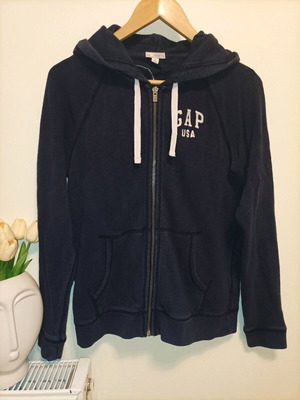 GAP hoodie used, blue, size S