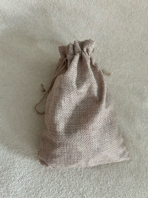 Pouch new, pack of 80, 18x12cm, twine drawstring