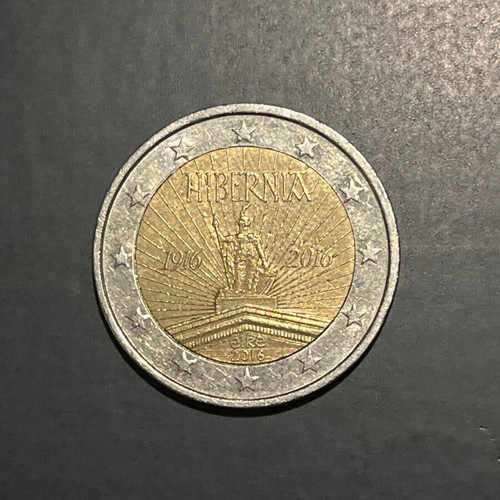 2 euro 100th Anniversary - Easter Rising Ireland 2016 like new