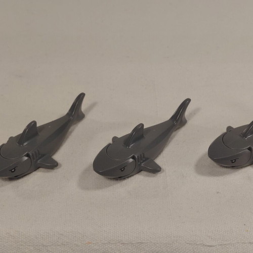 Lego sharks, set of 3