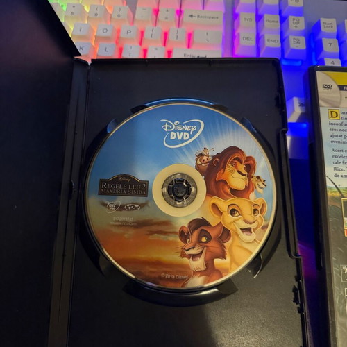 Disney children's movies DVD used, Romanian and English