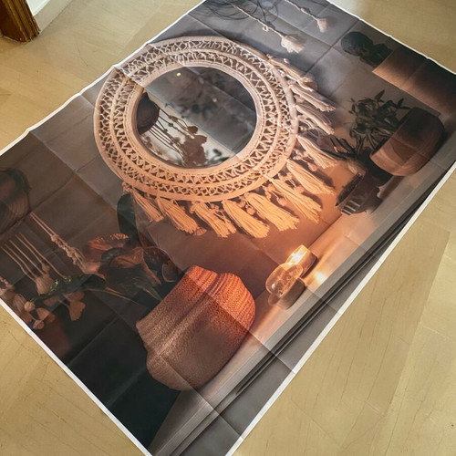 3D print wall tapestry new, polyester fabric 1.10x1.50