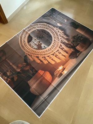 3D print wall tapestry new, polyester fabric 1.10x1.50