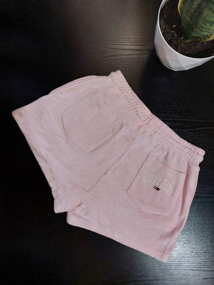 Γυναικείο σορτσάκι Tommy Jeans ροζ καινούργιο, μέγεθος S