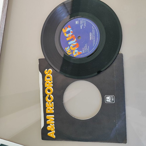 The Police Don't Stand So Close To Me / Friends 7" single vinyl 1980