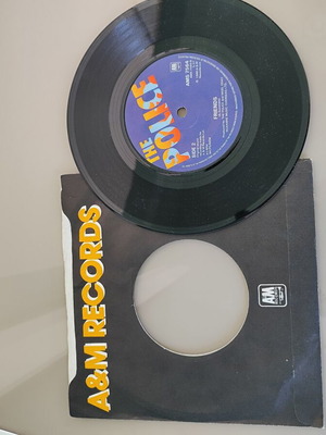 The Police Don't Stand So Close To Me / Friends 7" single vinyl 1980