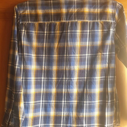 Marks & Spencer Boys' Winter Shirt like new, blue mix, 11-12 years
