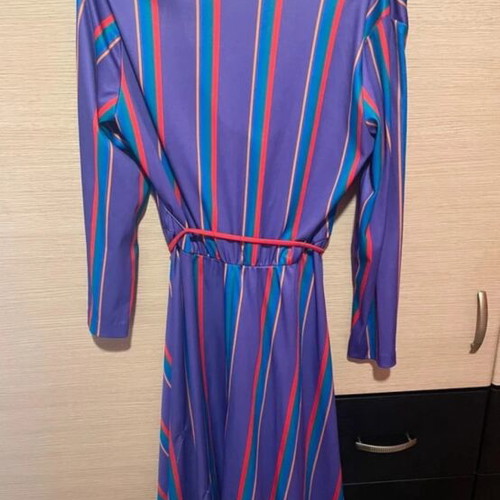 70s Style Dress like new, purple, size XL