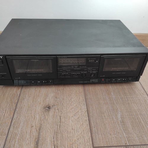 Κασετόφωνο διπλό Stereo Sony TC - W170 μεταχειρισμένο, χρειάζεται service στους ιμάντες
