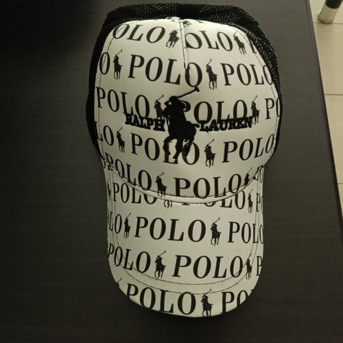 Polo Ralph Lauren Hat like new, black and white, one size