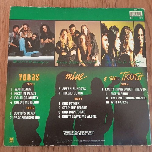 Extreme III Sides To Every Story double vinyl record used, rock