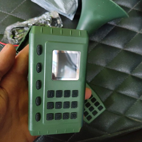 Portable audio device with timer, speaker and control new