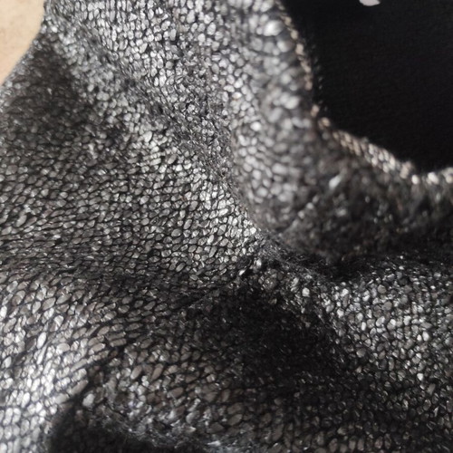 Emenay snake texture pants new, size S, gray silver
